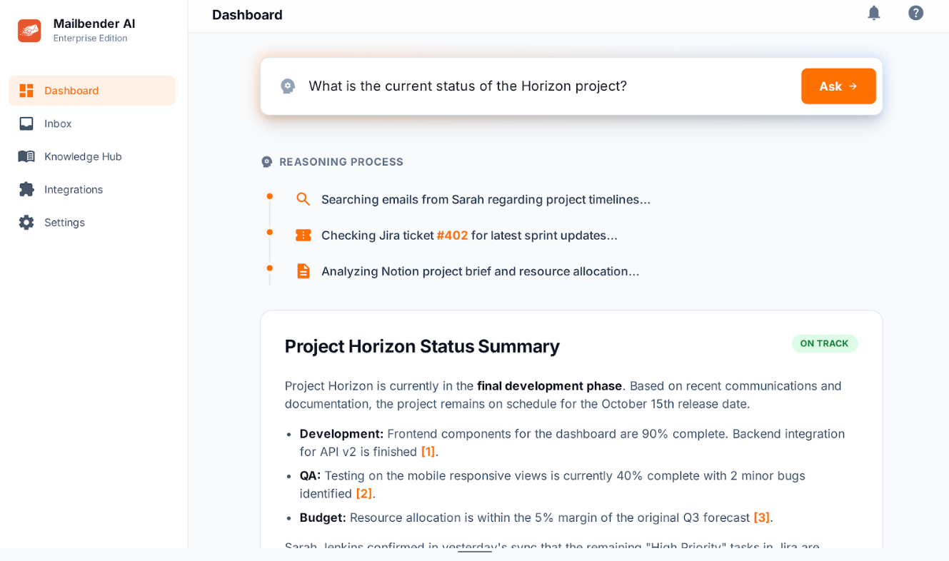 The Secretary — smart filing and deadline tracking